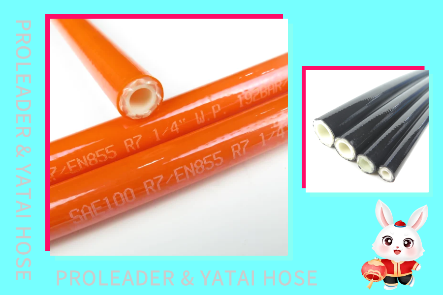 Nylon resin hose/pressure test hose/fitting