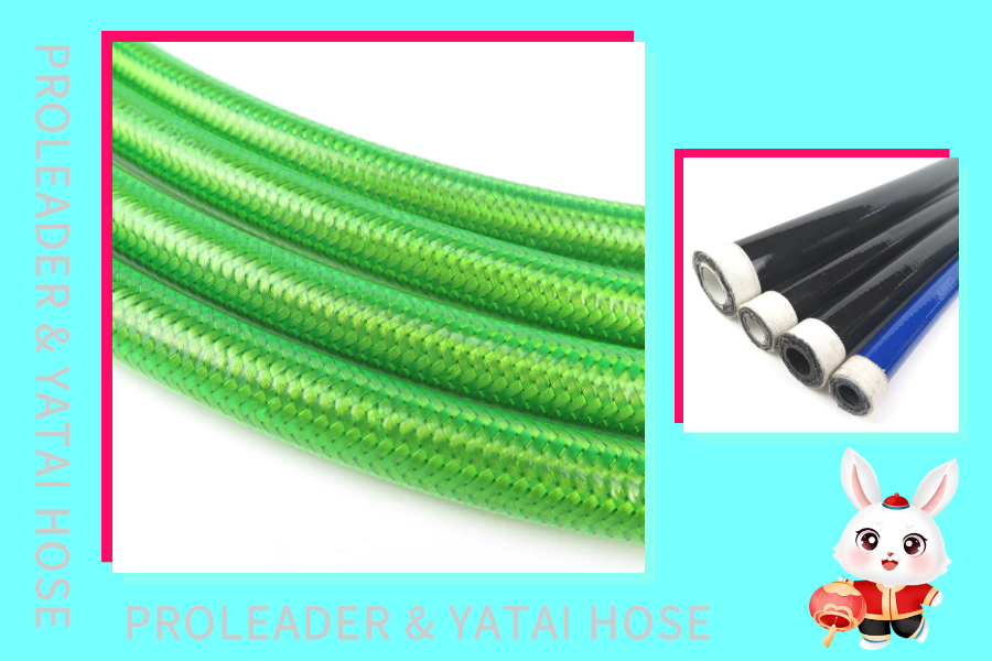 Nylon resin hose/pressure test hose/fitting