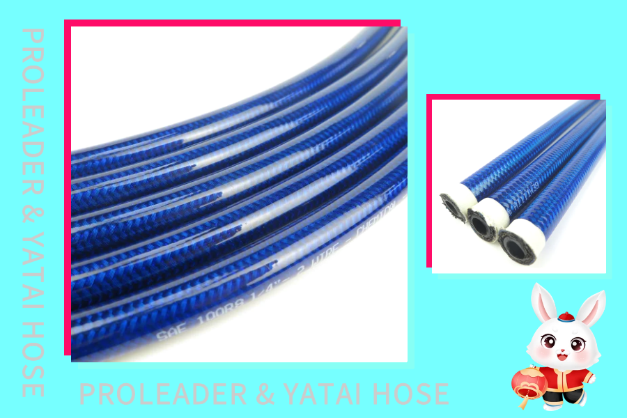 Nylon resin hose/pressure test hose/fitting