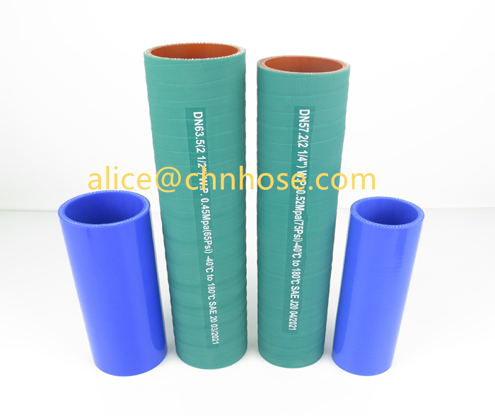 SAE J20 Silicone Straight Meter Hose