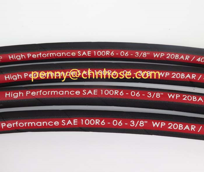 SAE 100 R6/EN 854 1TE Hydraulic Hose