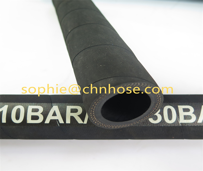 MSHA Three Steel Wire Braided Hydraulic Support Hose