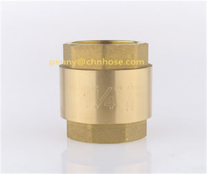Copper check valve